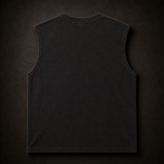 Crimson Veil Tank Top