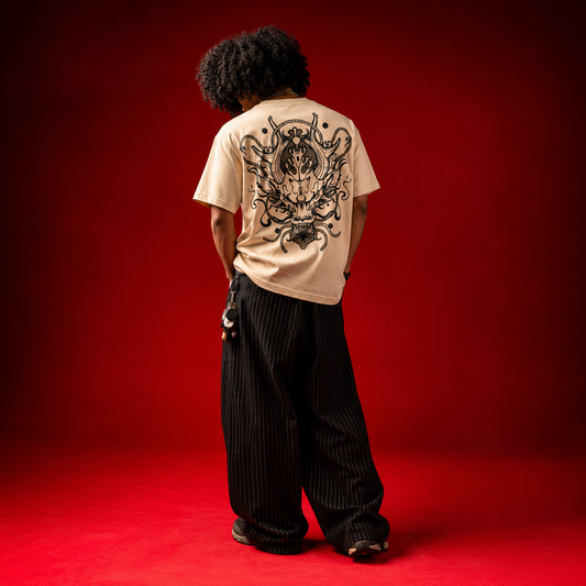 Dragon mask street tee