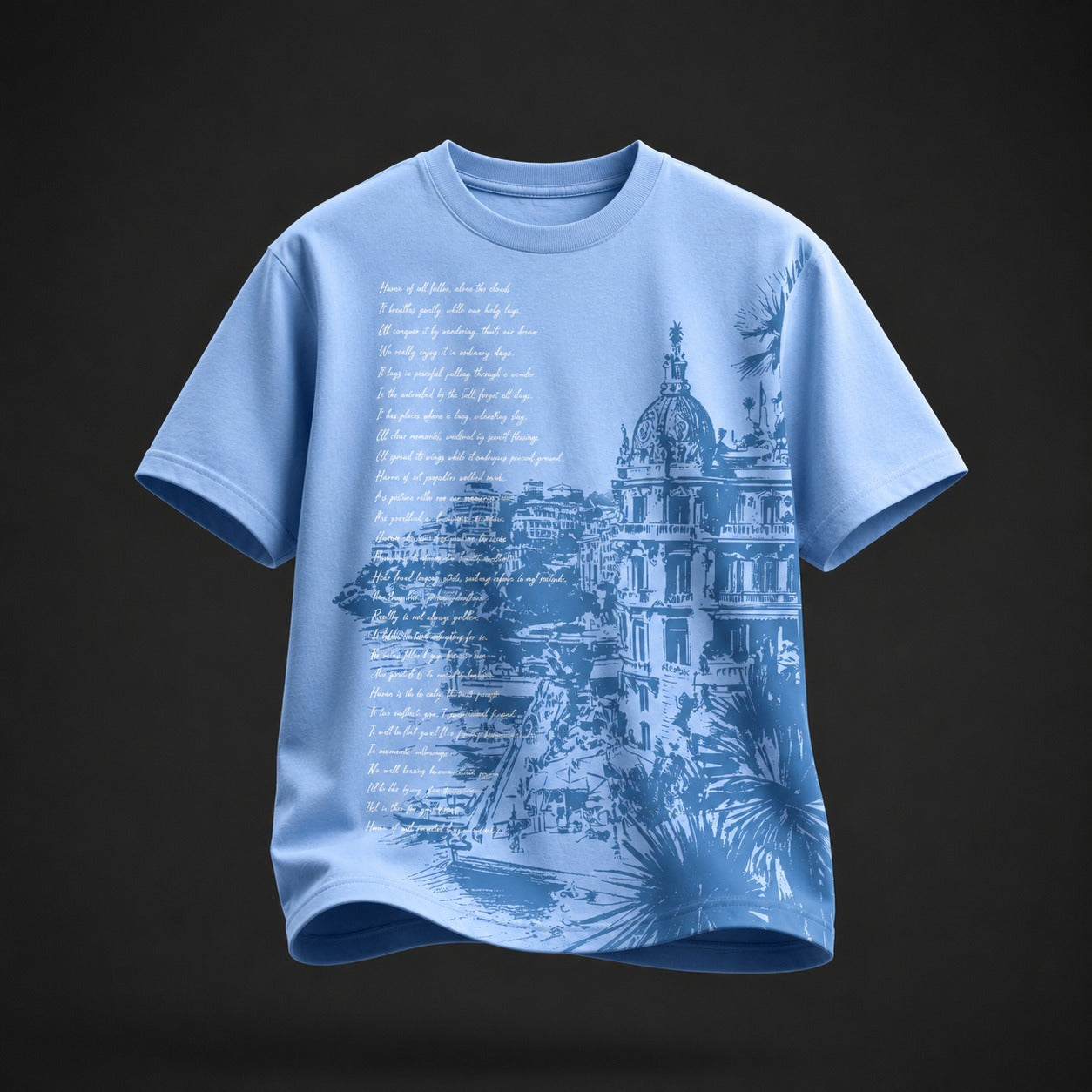 SKYLINE LETTERS TEE
