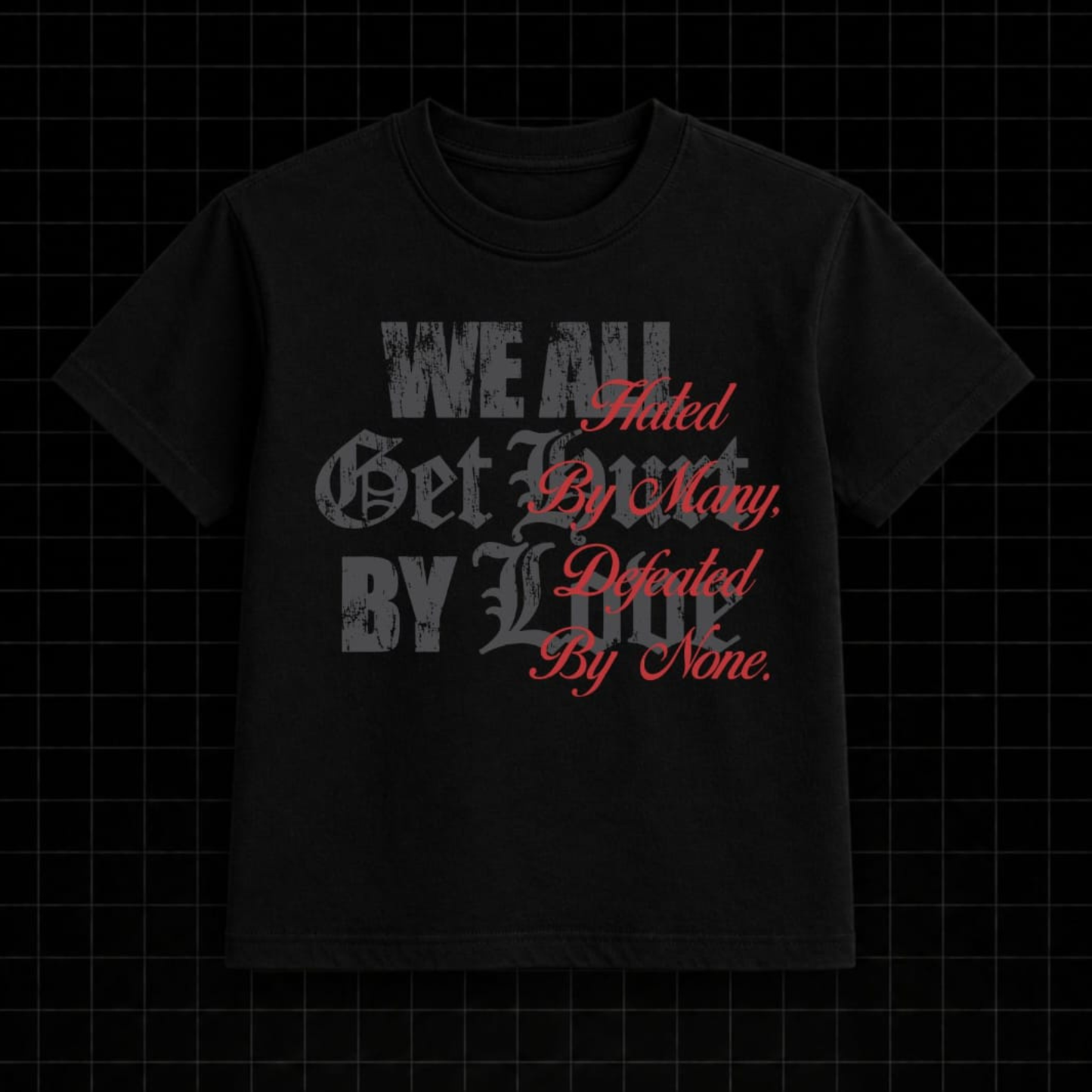 Defeated by None Tee
