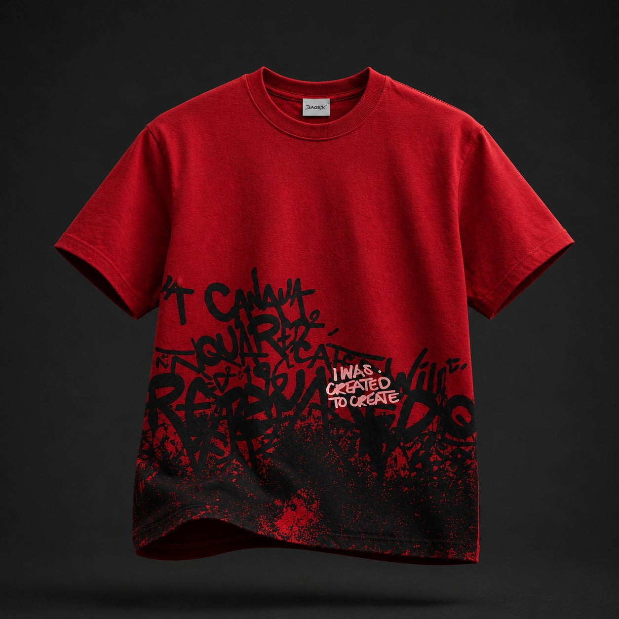 RIOT SCRIPT TEE