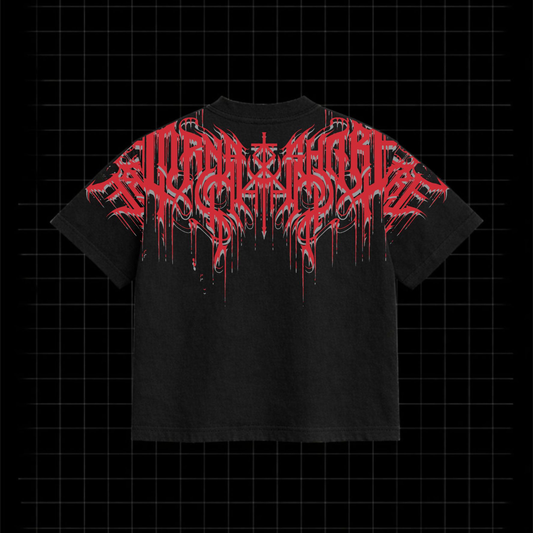 BLOOD SCRIPT TEE