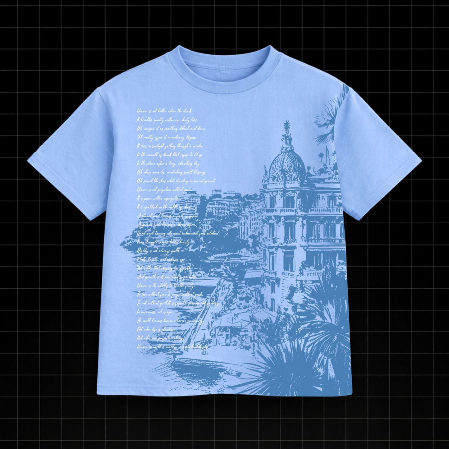 SKYLINE LETTERS TEE