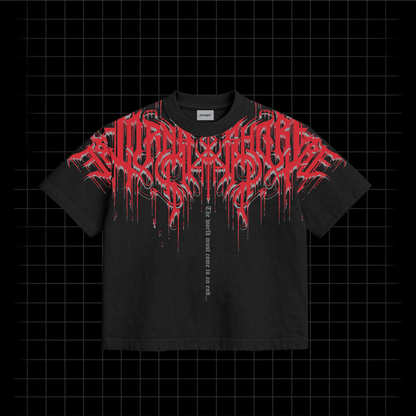 BLOOD SCRIPT TEE