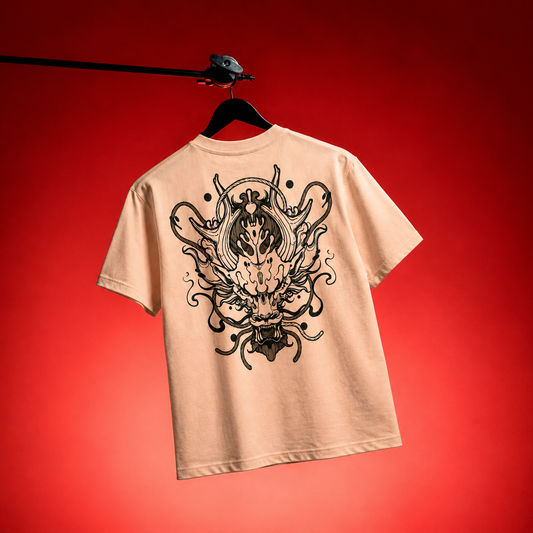 Dragon mask street tee