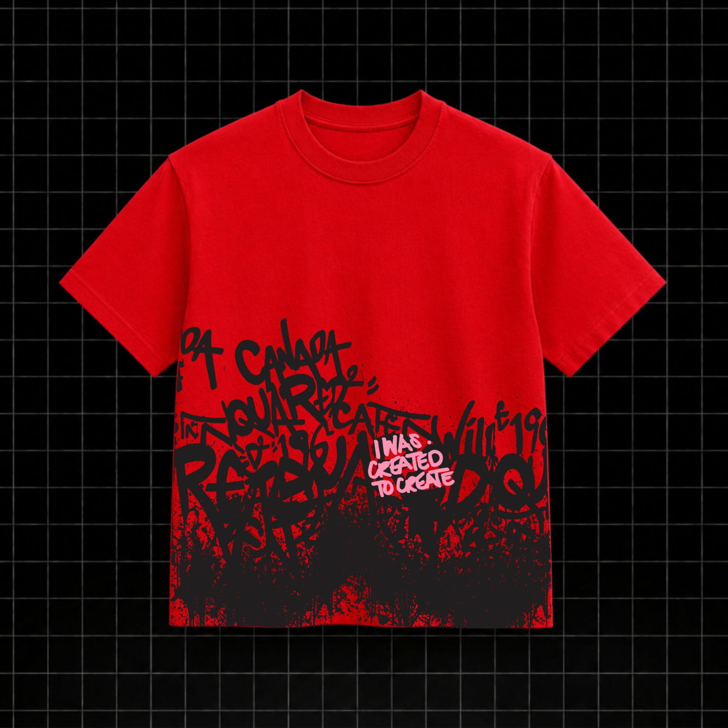RIOT SCRIPT TEE