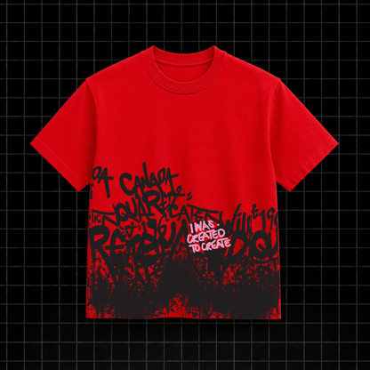 RIOT SCRIPT TEE
